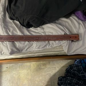 Nocona tooled belt